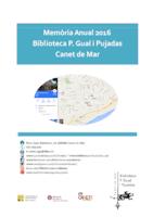 Memòria 2016 - Biblioteca P.Gual i Pujadas