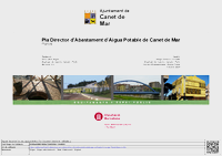 Pla director Aigua - pl&agrave;nols