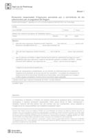 Declaració responsable