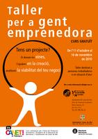 Cartell Taller emprenedors 2010