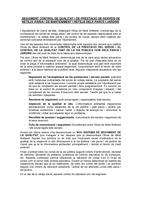 Document seguiment control de qualitat - medi ambient
