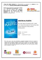 Cine Medi ambient Adictes al plàstic - octubre 2011