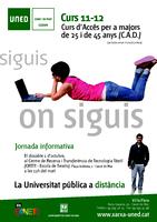 Cartell jornada informativa uned