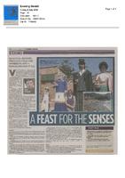 Text Evening Herald - press trip juny 2012