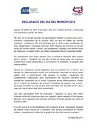 Declaraci&oacute; dia del municipi - 2013