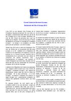 Declaraci&oacute; dia d'Europa 2013