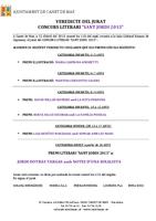 Veredicte Sant Jordi 2013