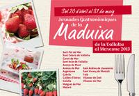 Jornades gastronòmiques de la Maduixa - 2013