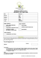 Matr&iacute;cula UGG 2013-14