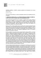 Certificat moció Ple extra 220914