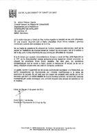 Carta de l'alcalde Jes&uacute;s Mar&iacute;n