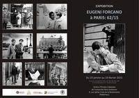 Díptic exposició Eugeni Forcano