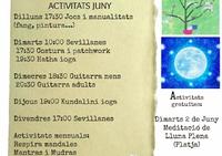 Activitats Mares malabaristes - juny 2015