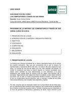 Programa UNED Sènior Música - 2015-2016