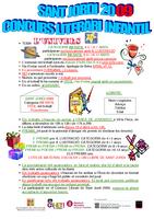 cartell bases del concurs infantil de Sant Jordi 2009