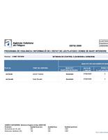 Informació de l'estat de la platges de Canet de Mar 24-30 de juny de 2009