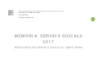 Memòria Serveis Socials 2017