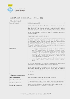 Fitxa tr&agrave;mit Llic&egrave;ncia ambiental