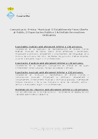 Tipologia comunicaci&oacute; pr&egrave;via recreatives