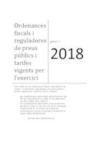 Ordenances fiscals - 2018