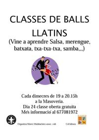 Cartell balls llatins - mares malabaristes 