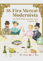 Cartell Fira Mercat Modernista 2026