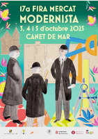 Cartell Fira Mercat Modernista 2025