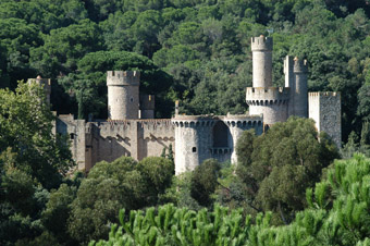 El Castell de Santa Florentina va ser reconstruït per Lluís Domènech i Montaner