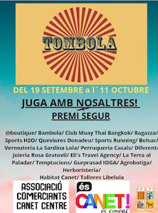 cartell tombola modernista
